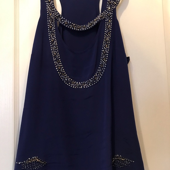 Gorgeous Madison Marcus blue top. - Picture 3 of 3